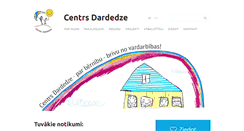 Desktop Screenshot of centrsdardedze.lv